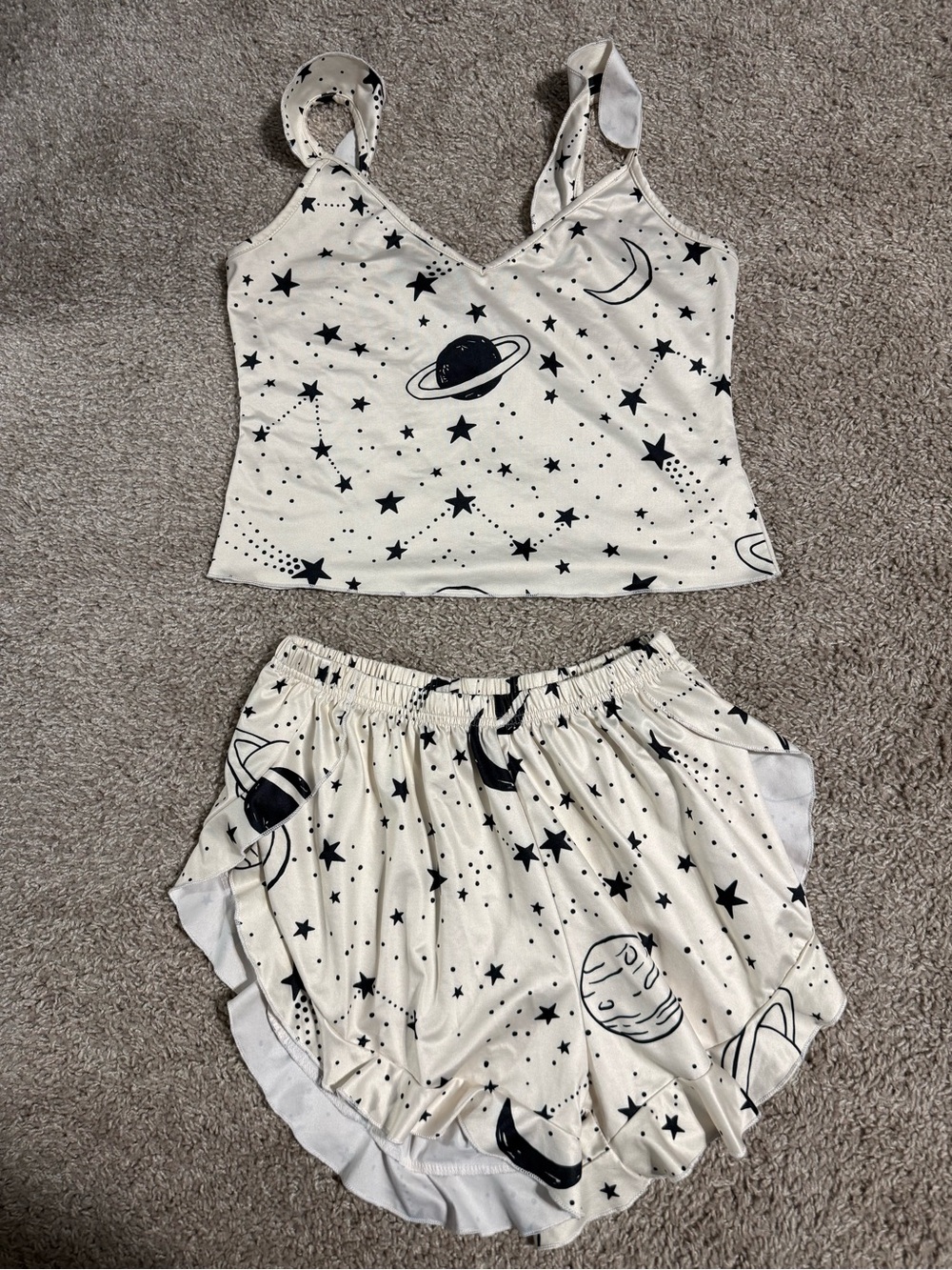 SHEIN Outer Space Pajamas